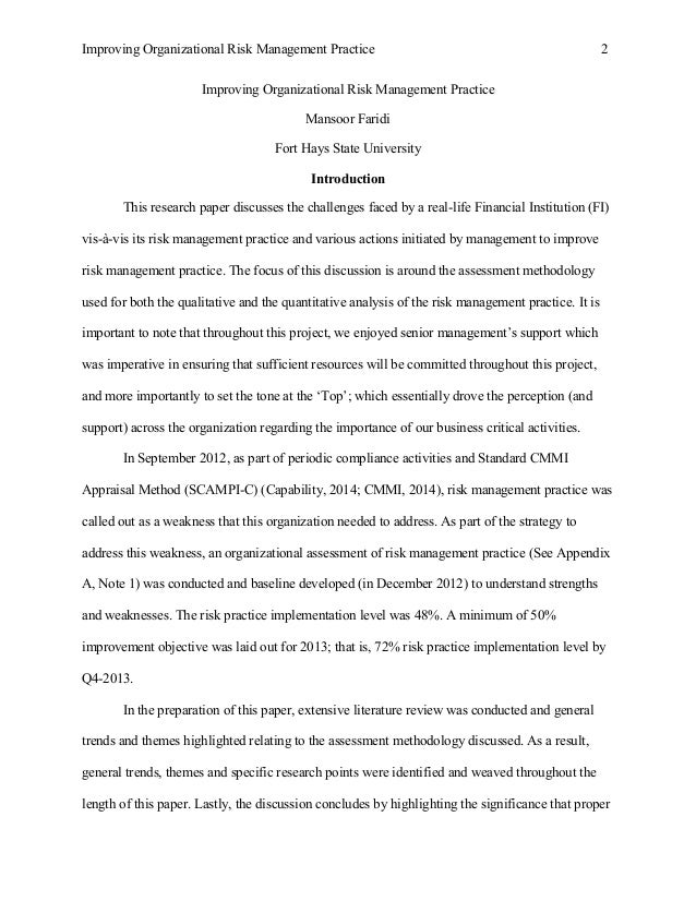 organizational assessment example organizational assessment report